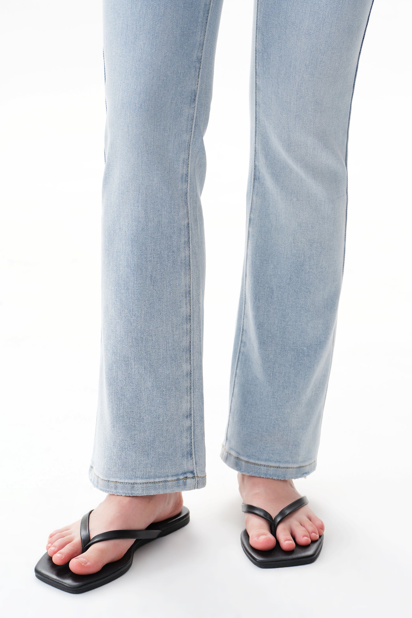 High Rise Bootcut Denim Jeans OSF1143EC