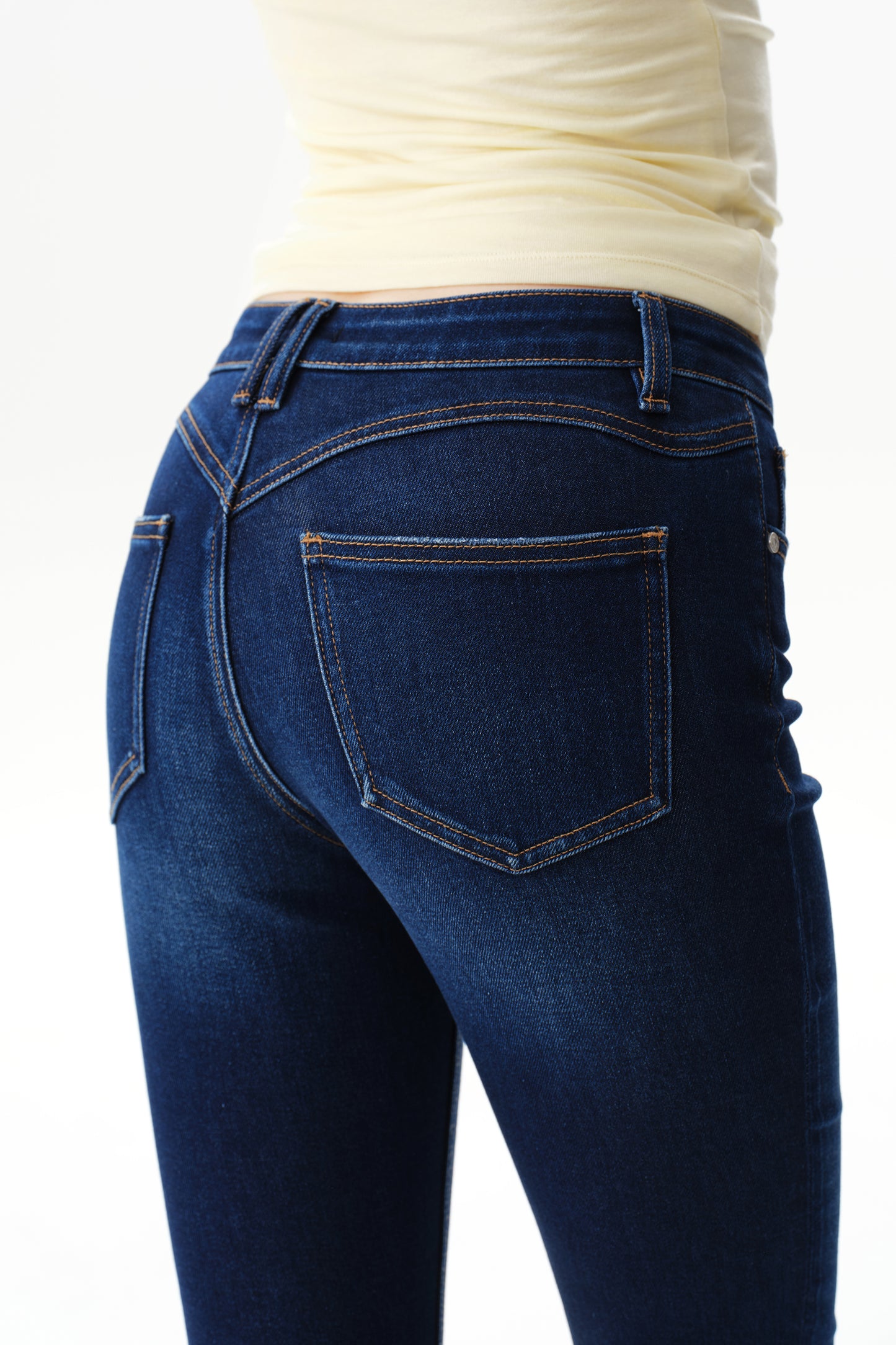Mid Rise Bootcut Denim Jeans OSF1150