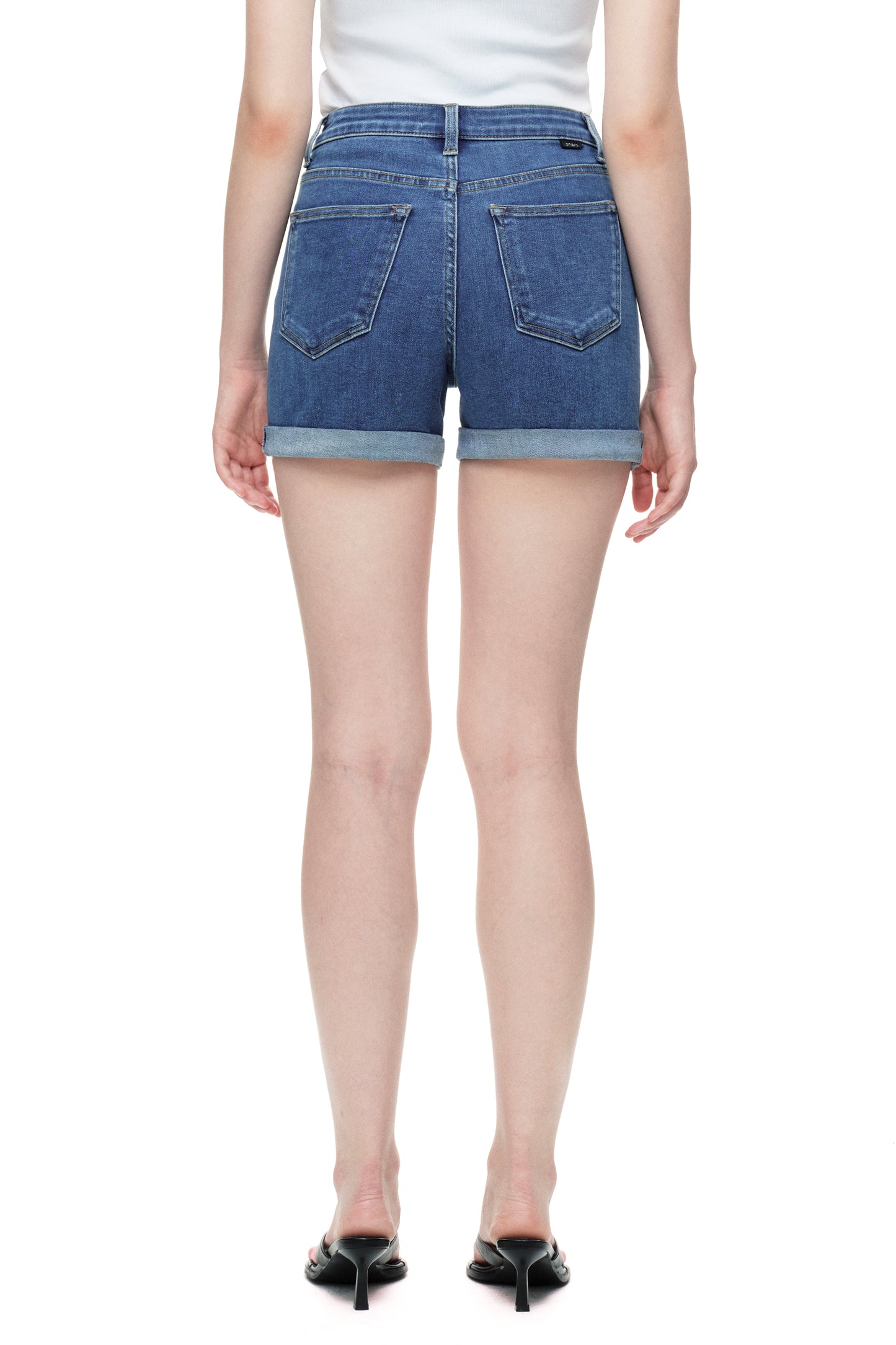 High Rise Denim Shorts OSH6004
