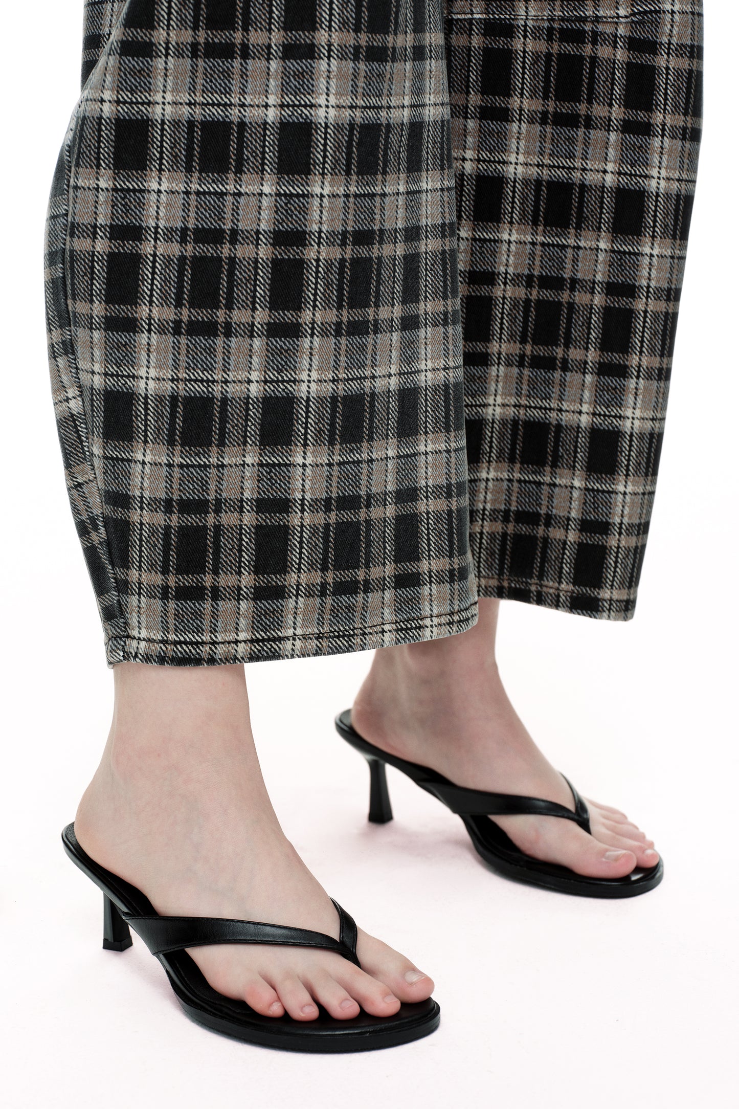 Baggy Bohemia Mid Rise Barrel Print Pants OSOX011