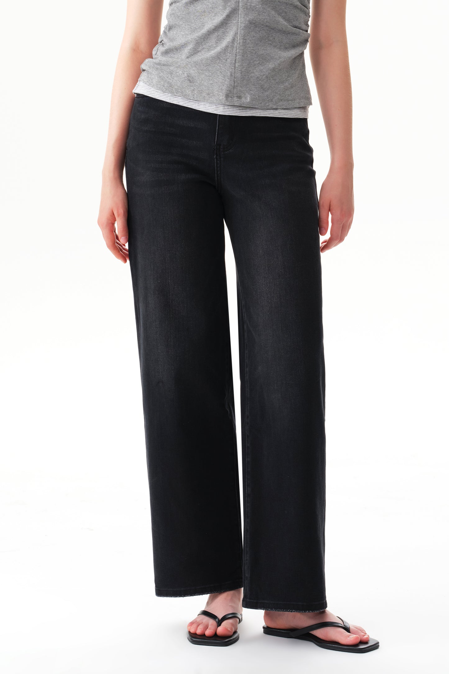 High Waist Loose Baggy Relaxed Tapered Jeans OST5024