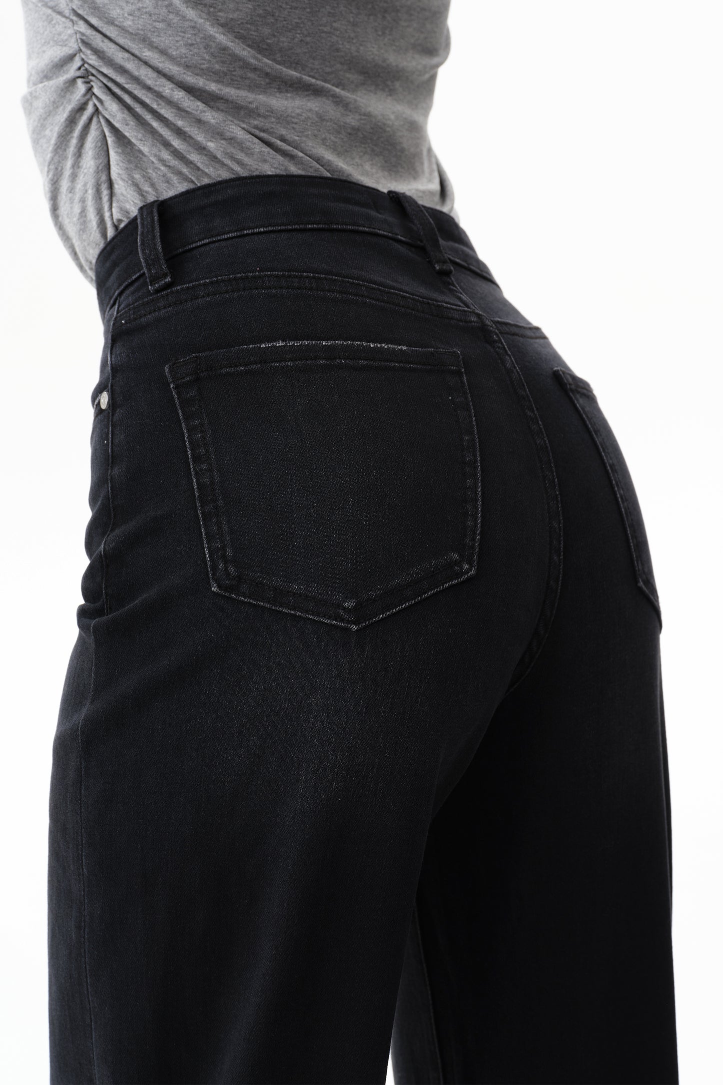 High Waist Loose Baggy Relaxed Tapered Jeans OST5024