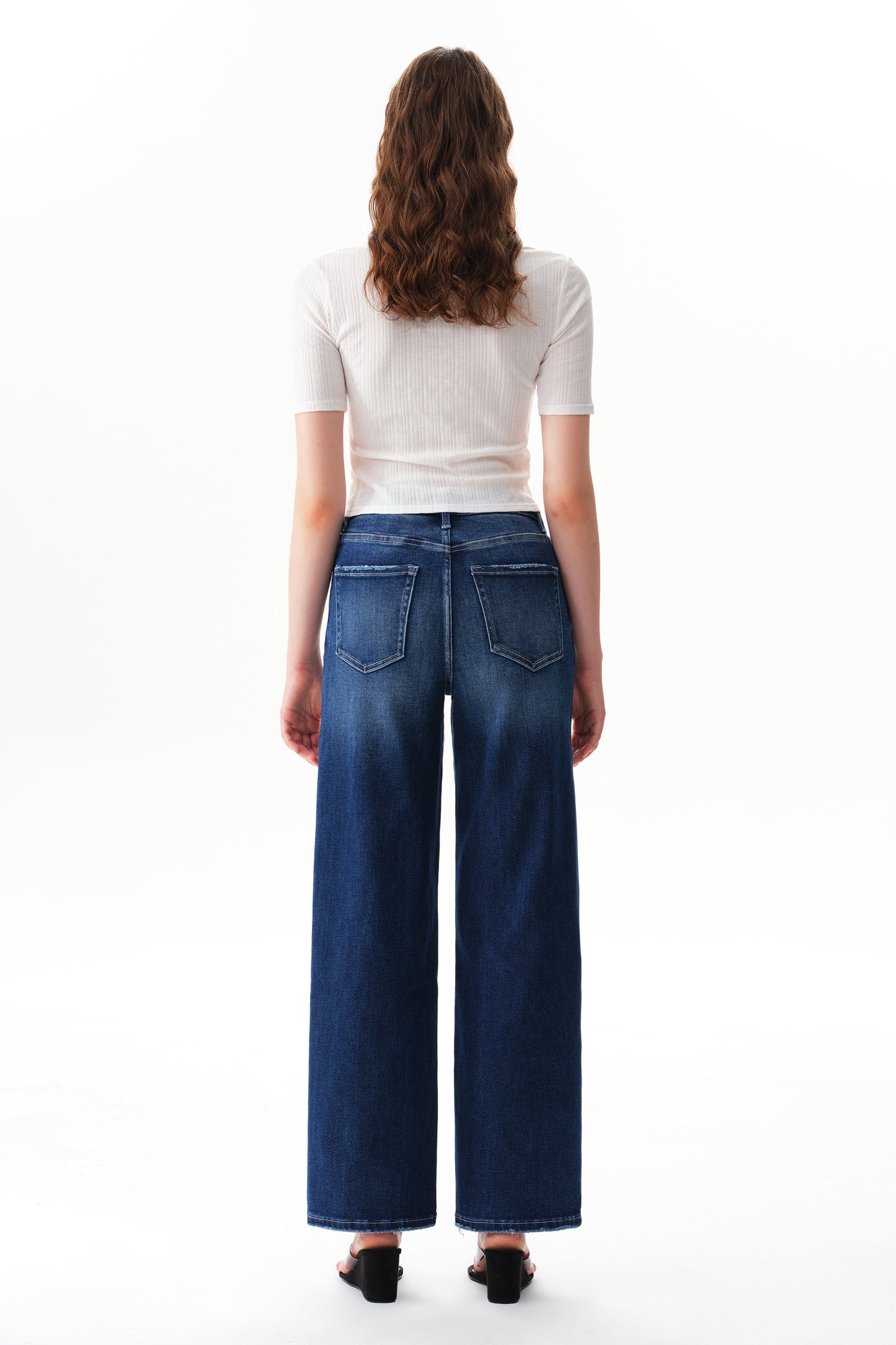 High Waist Loose Baggy Relaxed Tapered Jeans OST5024