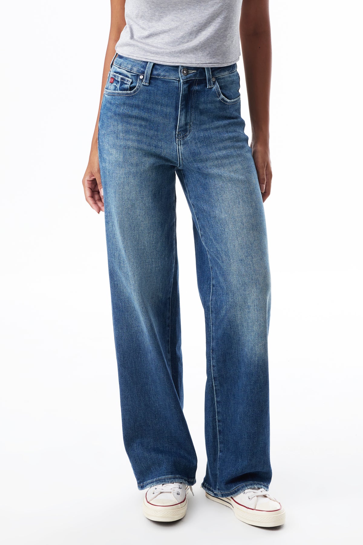 High Waist Loose Baggy Relaxed Tapered Jeans OST5024