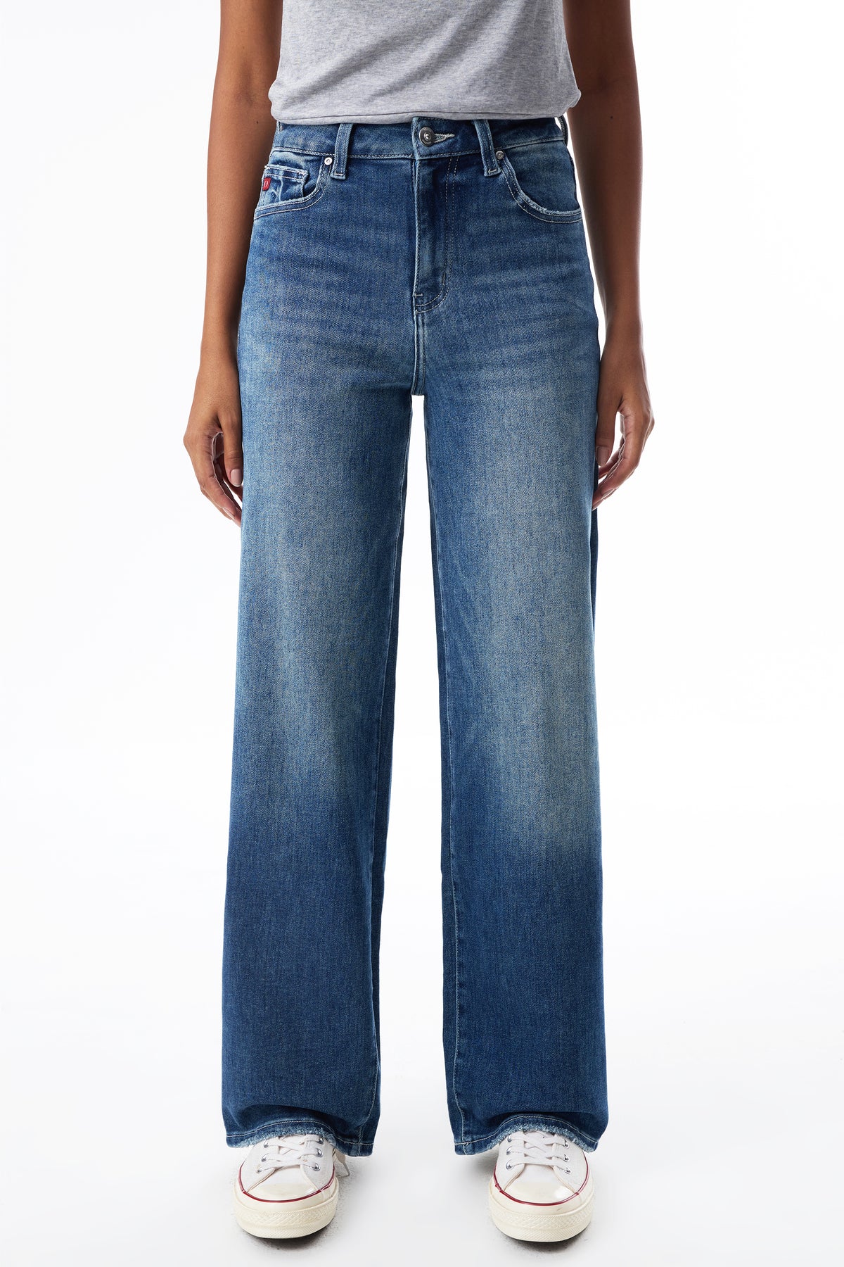 High Waist Loose Baggy Relaxed Tapered Jeans OST5024