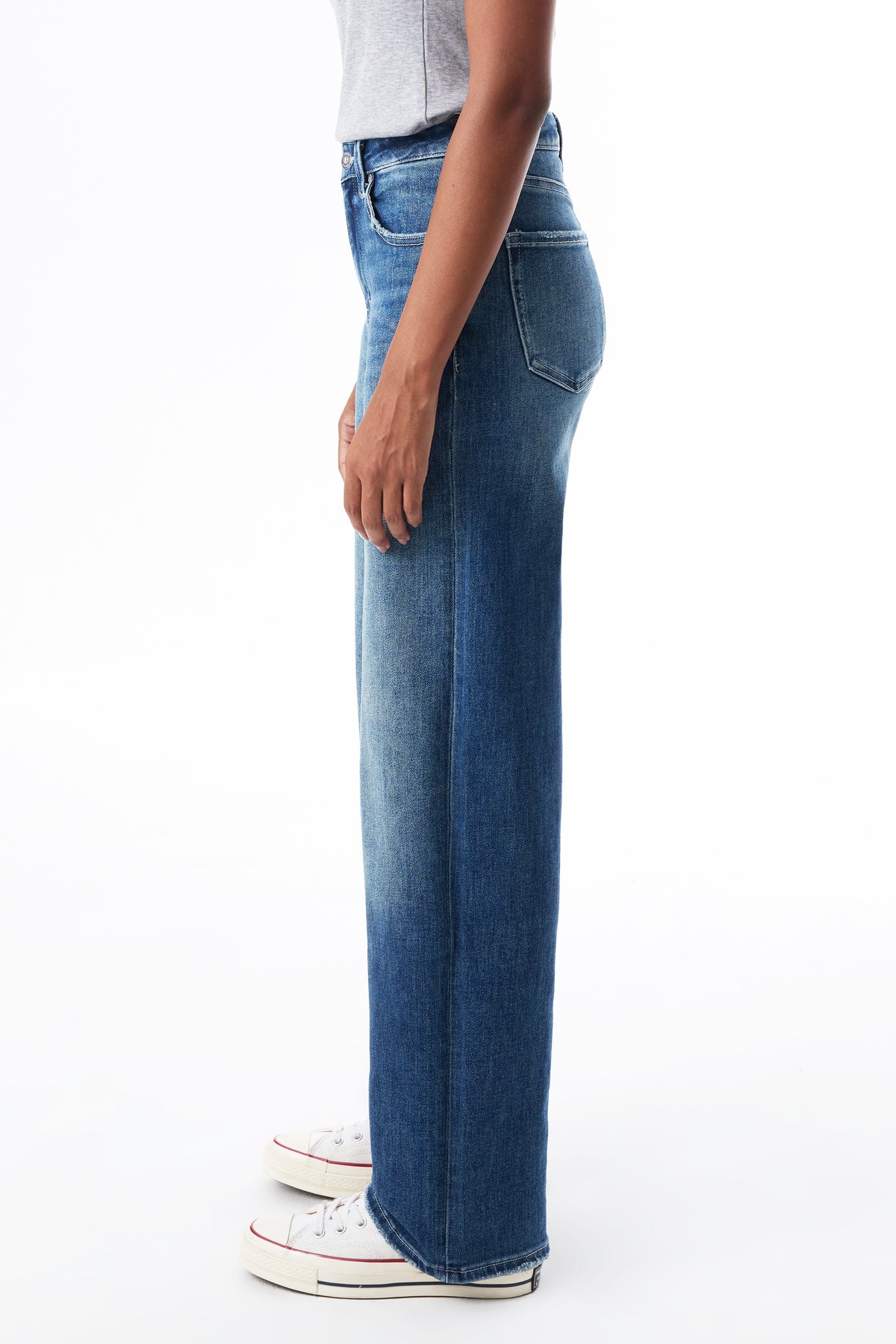 High Waist Loose Baggy Relaxed Tapered Jeans OST5024