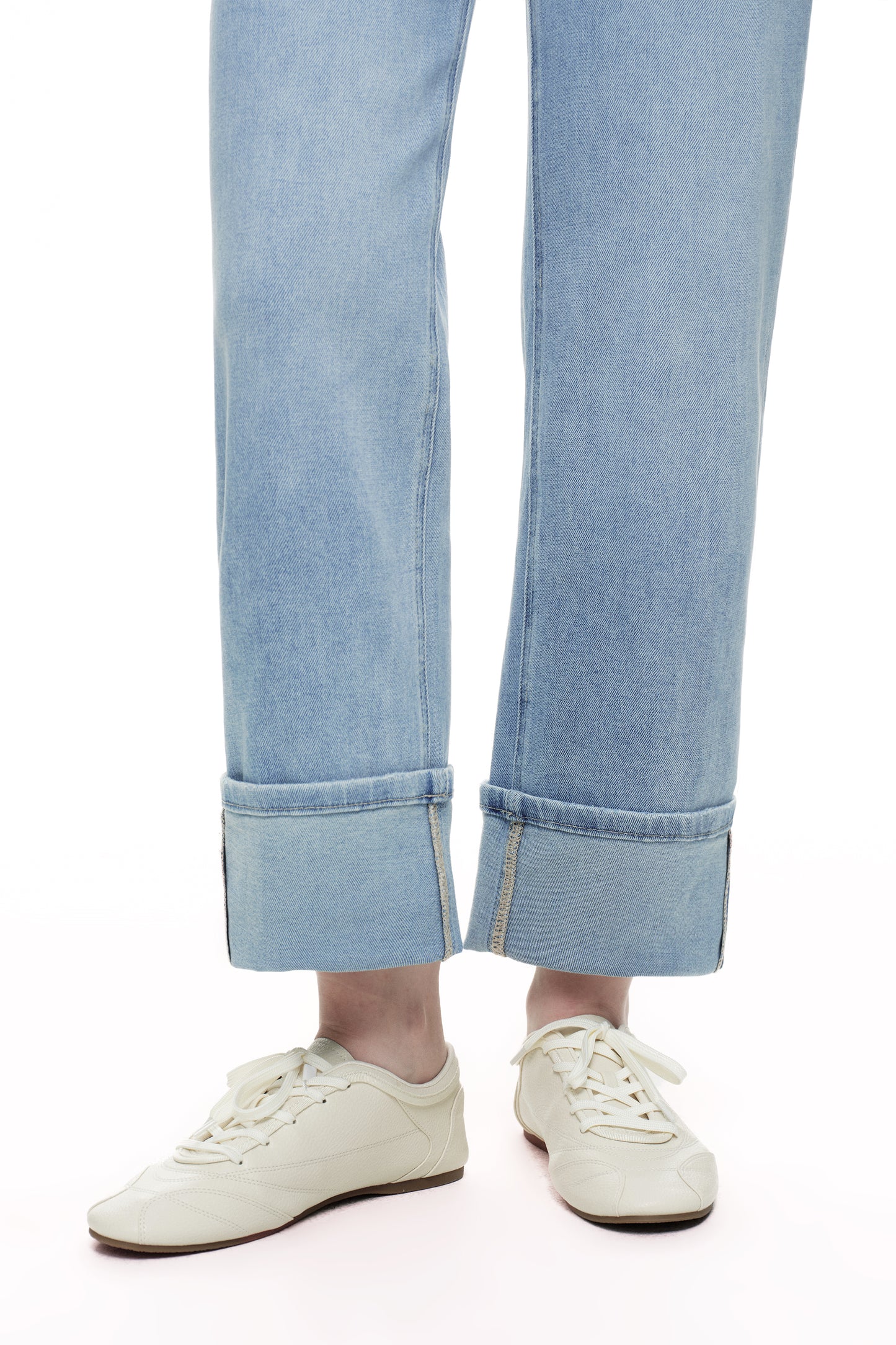 HIGH RISE STRAIGHT DENIM JEANS OST5030