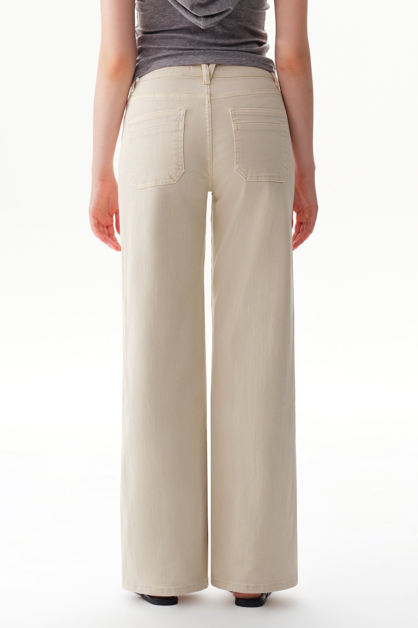 Mid Rise Straight Pants OST5068