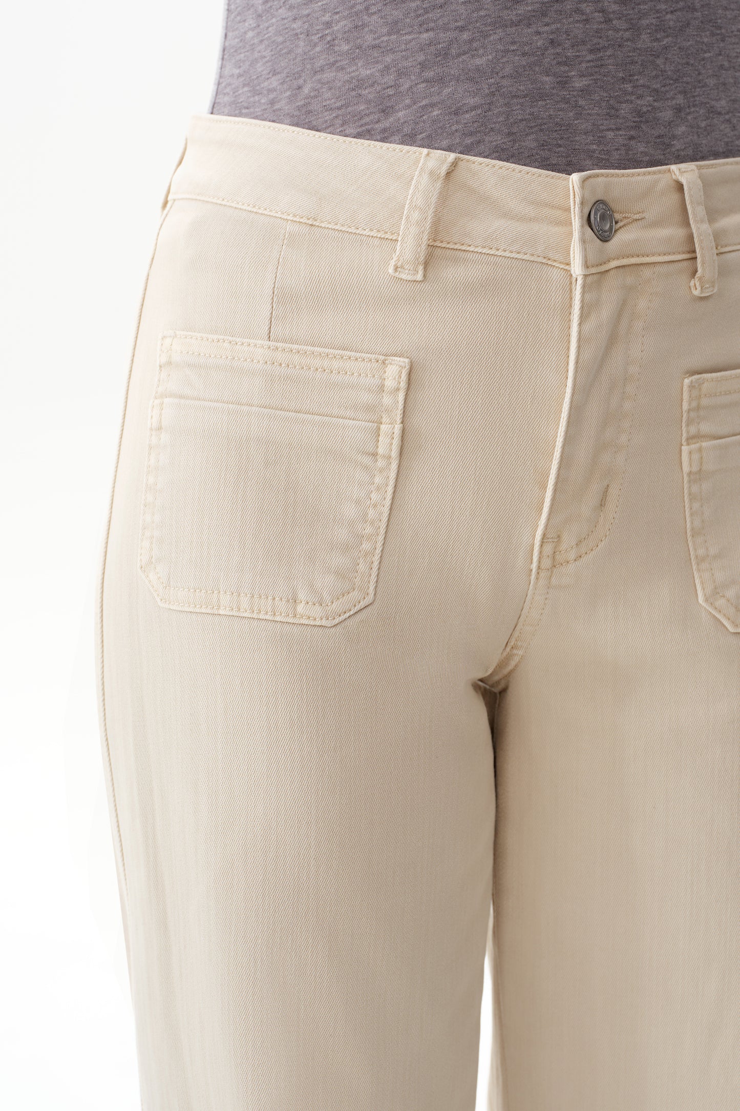 Mid Rise Straight Pants OST5068