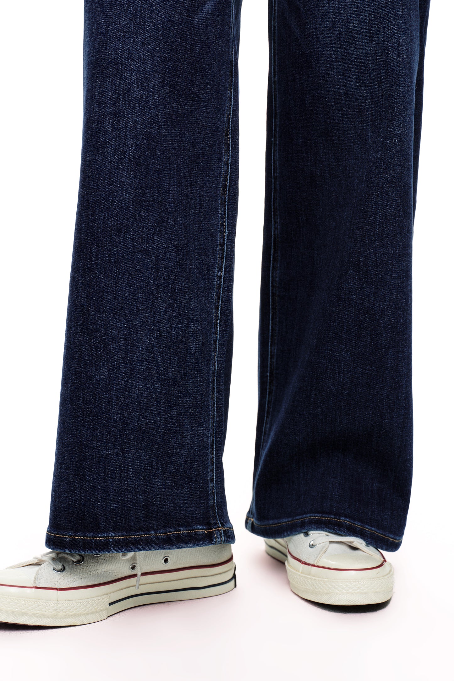 Mid Rise Baggy BBL Wide Leg Denim Jeans OSW8001