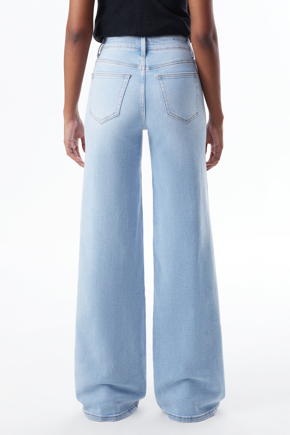 MID RISE WIDE LEG JEANS OSW8001T