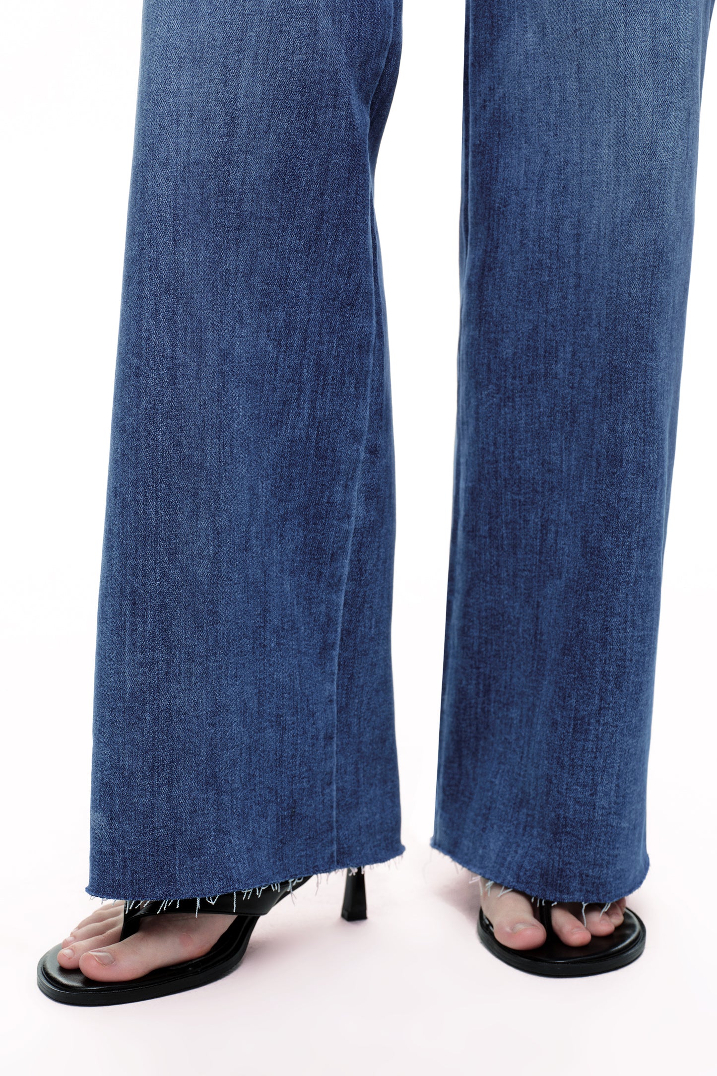 Mid Rise Wide Leg Tall Denim Jeans OSW8019-LT