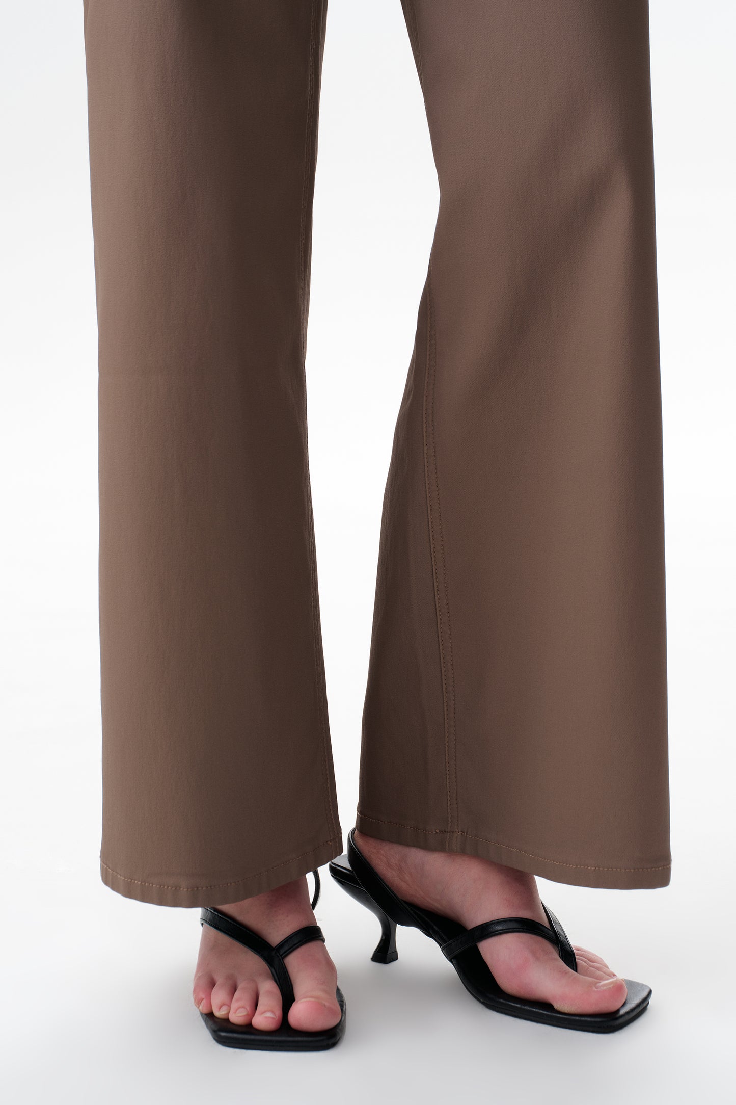 Mid Rise Wide Leg Pants OSW8097
