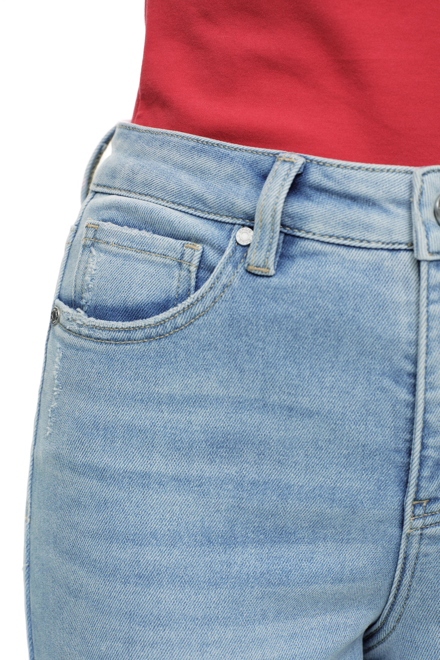 High Rise Wide Leg Denim Jeans - Regular & Petite OSW8099
