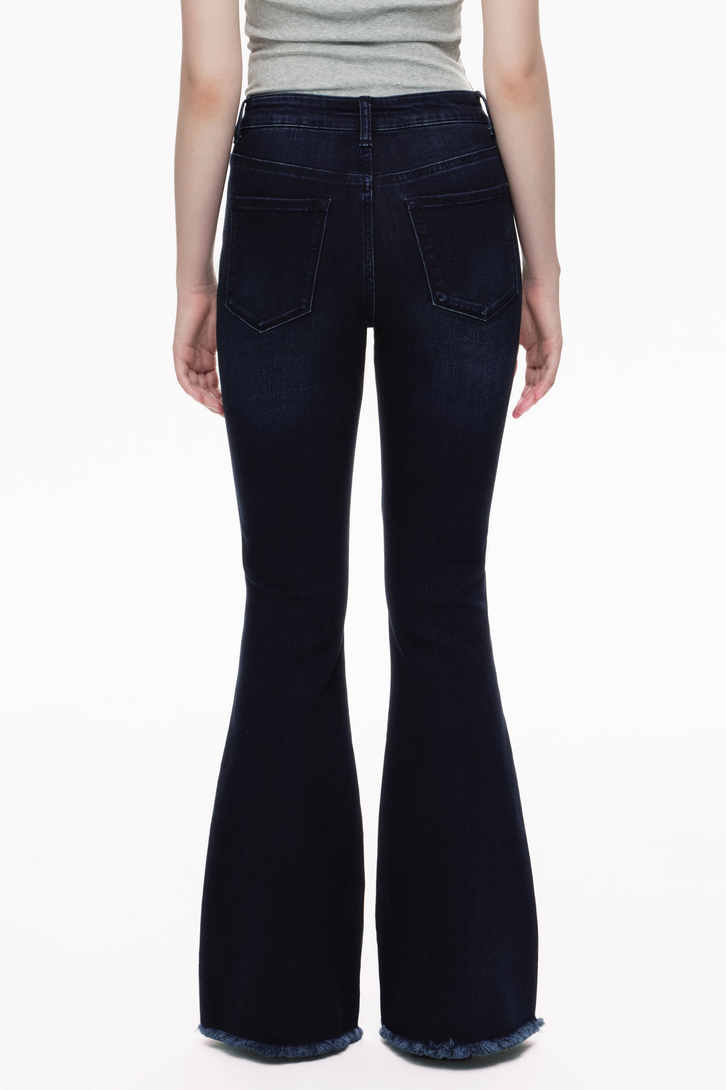 Mid Rise Flare Denim Jeans OSF1105R
