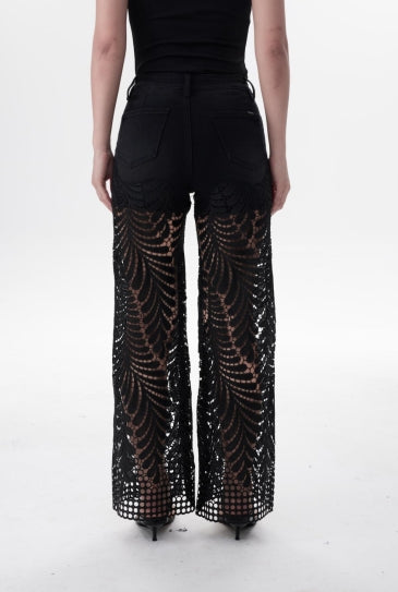 THE NOVA HIGH RISE WIDE LEG FULL JEANS ESFW710890