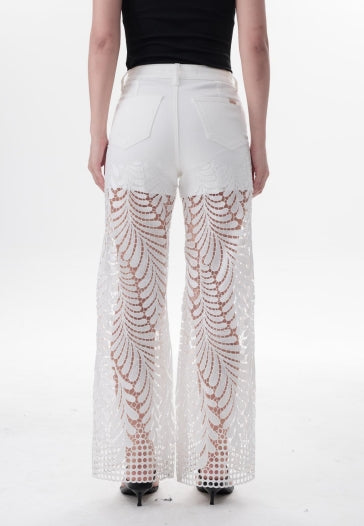 THE NOVA HIGH RISE WIDE LEG FULL JEANS ESFW710890
